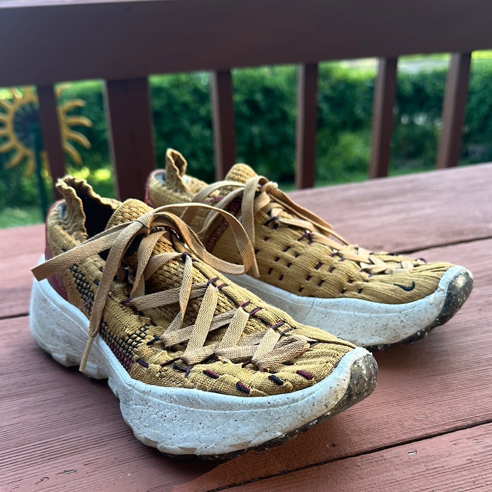 Nike Tan and Brown Athletic Shoes
